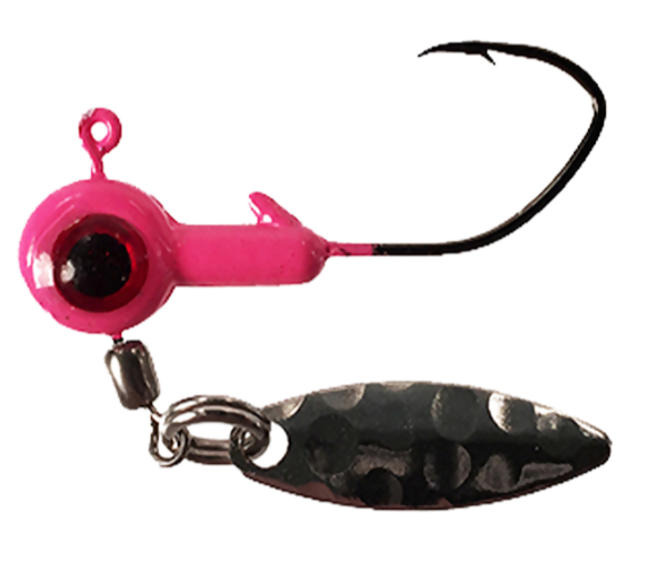 Brush pile Jigs-Jigheads With Spinner-5 Pack-4 Color Options!