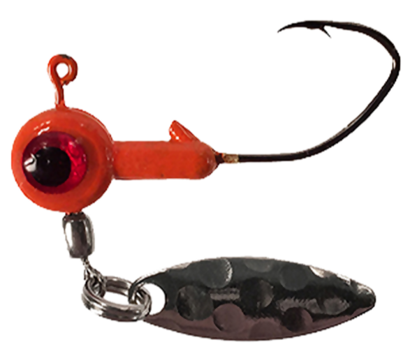 Brush pile Jigs-Jigheads With Spinner-5 Pack-4 Color Options!