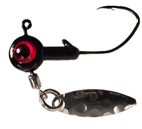 Brush pile Jigs-Jigheads With Spinner-5 Pack-4 Color Options!