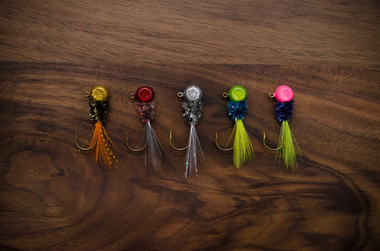 Rally Ties-Freestyle Head-3 Pack-7 Hook Optons-1/16 and 1/8 Oz