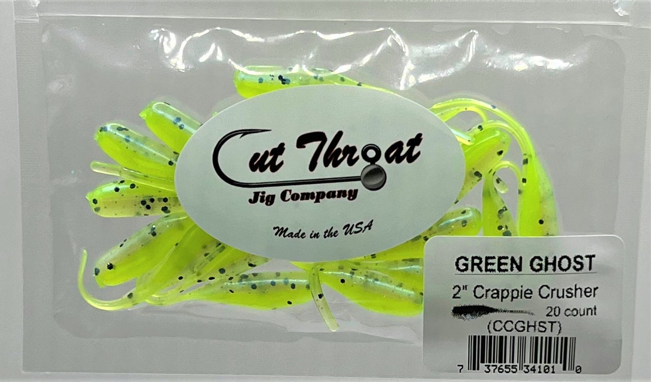 Crappie Crusher-2 Inch-20 Pack-40 Color Options!