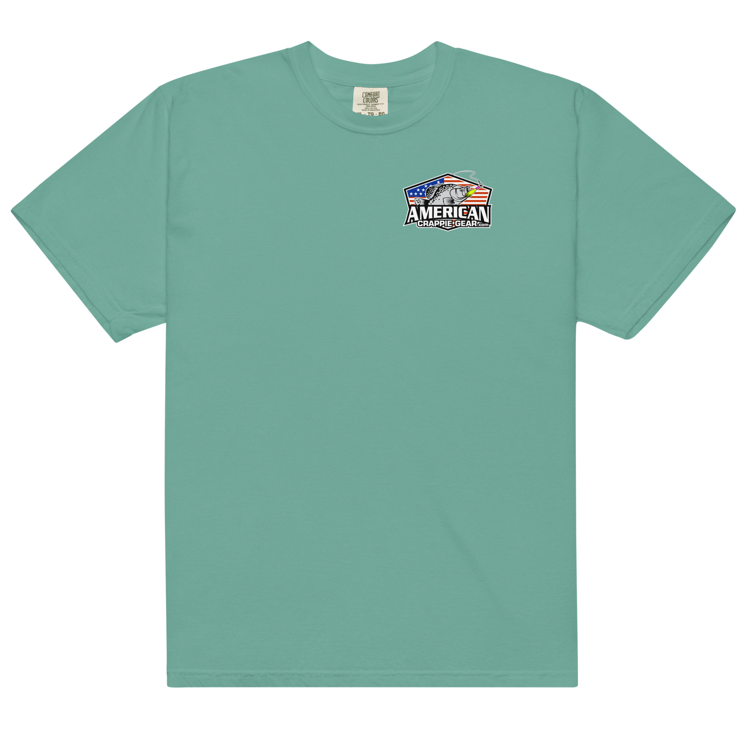 American Crappie Gear-Comfort Colors-Short Sleeve HeavyWeight T-Shirt-15 Color Options!