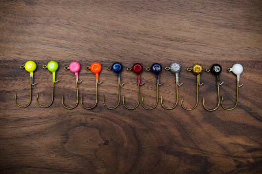 Rally Time Jigs-Freestyle Aberdeen-1/8 Oz-5 Pack-2 Hook Sizes-11 Colors!