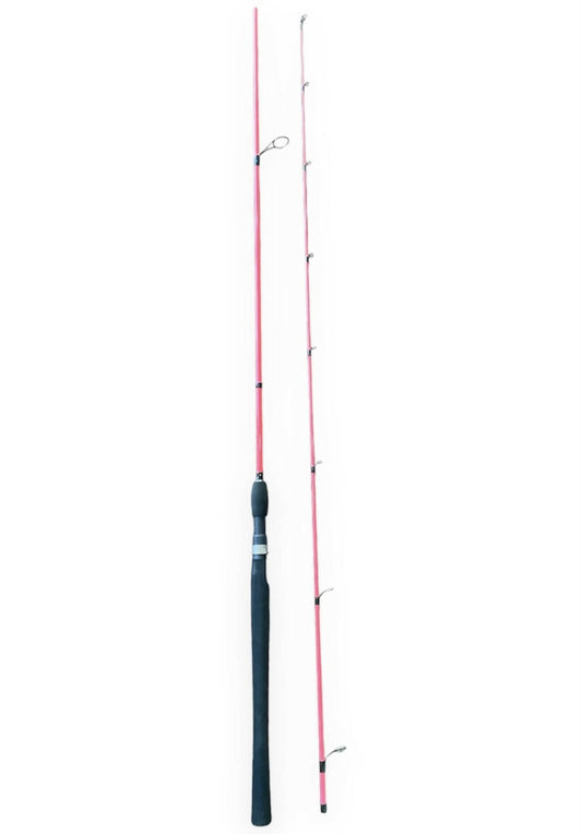 Bonehead Tackle-PINK “LIMITED EDITION” 8’ E-SERIES CARBON FIBER SPINNING ROD