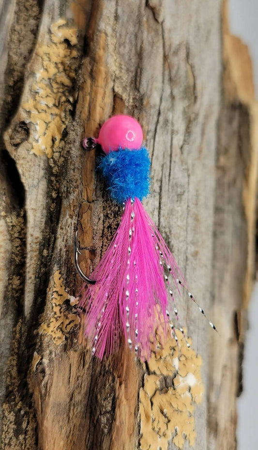 Cotton Candy-Single Jig-2 Hook Size\Style Options!