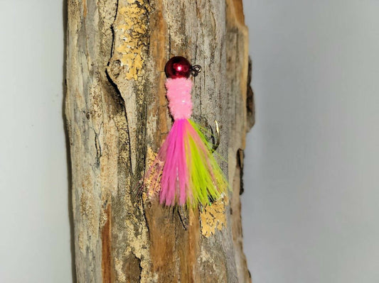 Red Headed Electric-Single Jig-2 Hook Size\Style Options!