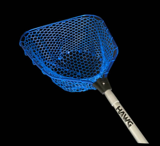 The HAWG net "Blue Top" - Includes Hoop, Net, 6-12 telescopic handle-Free Shipping!!