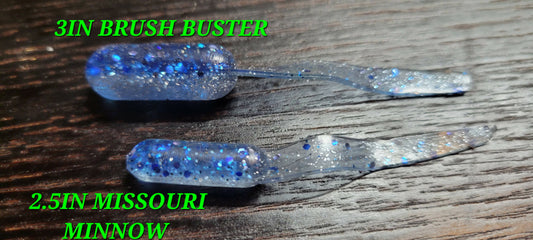 Missouri Minnow-2.5 Inch-12 Pack-33 Color Options!!