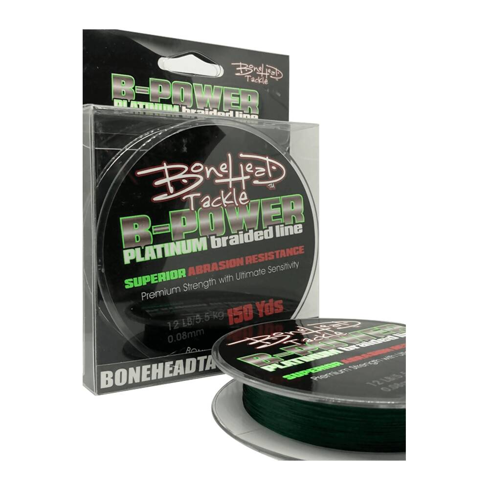 Bonehead Tackle-PLATINUM BRAID 12LB – American Crappie Gear