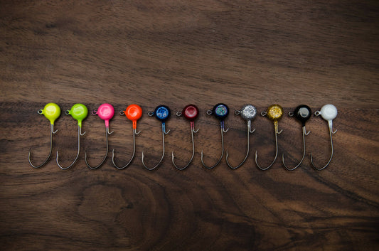 Rally Time Jigs-Freestyle Sickle-1/4 Oz-5 Pack-3 Hook Sizes-11 Colors!